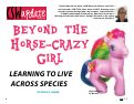 Cover page: Behind the Horse-Crazy Girl: Learning to Live Across Species