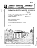 Cover page: AN INTRODUCTION TO THE NATIONAL TRITIUM LABELING FACILITY