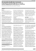 Cover page: The Population Health Value Framework: Creating Value by Reducing Costs of Care for Patient Subpopulations With Chronic Conditions.