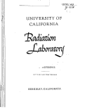 Cover page: U.C. Radiation Laboratory Monthly Report for November, 1947. Report no. 55