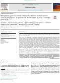 Cover page: Mifepristone prior to osmotic dilators for dilation and evacuation cervical preparation: A randomized, double-blind, placebo-controlled pilot study.