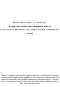 Cover page of Medication Abortion on Your UC &amp; CSU Campus: A Student Toolkit About the College Student Right to Access Act