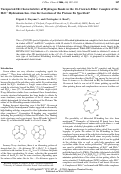 Cover page: Unexpected IR Characteristics of Hydrogen Bonds in the 18-Crown-6-Ether Complex of the H3O+ Hydronium Ion. Can the Location of the Protons Be Specified?