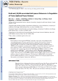 Cover page: Brd4 and JMJD6-Associated Anti-Pause Enhancers in Regulation of Transcriptional Pause Release