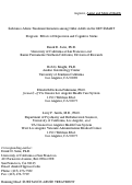 Cover page: Substance abuse treatment initiation among older adults in the GET SMART program: effects of depression and cognitive status