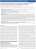 Cover page: Cortical Gamma-Aminobutyric Acid and Glutamate in Posttraumatic Stress Disorder and Their Relationships to Self-Reported Sleep Quality