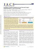 Cover page: A Modular Ionophore Platform for Liver-Directed Copper Supplementation in Cells and Animals