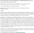 Cover page of Question of Reduction: Percutaneous Reduction Improves Modified Radiographic Union Scores for Intercalary Femoral Fractures at 12 weeks