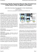 Cover page: Interactive Extraction of Examples from Existing Code