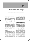 Cover page: Kinship Network Analysis
