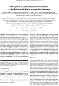 Cover page: Micropulse vs. continuous wave transscleral cyclophotocoagulation in neovascular glaucoma.