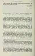 Cover page: <em>JFK: The Presidency of John F. Kennedy. By Herbert S. Parmet. New York: Dial Press, 1983. Pp. vii + 407. Notes, index. $19.95.</em>