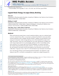 Cover page: Ligand Strain Energy in Large Library Docking