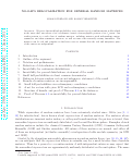 Cover page: No-gaps delocalization for general random matrices