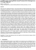 Cover page of A unified large language model–based framework for heterogeneous PV image diagnosis