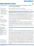 Cover page: Unsupervised Learning Reveals Geography of Global Ocean Dynamical Regions.