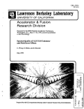 Cover page: Spectra Quality of ALS U5.0 Undulator and Field Error Effects