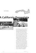 Cover page: A California Passegiata