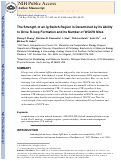 Cover page: The strength of an Ig switch region is determined by its ability to drive R loop formation and its number of WGCW sites.