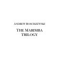 Cover page: The Marimba Trilogy