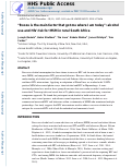 Cover page: “Booze is the main factor that got me where I am today”: alcohol use and HIV risk for MSM in rural South Africa