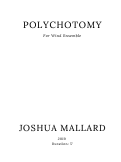 Cover page: Polychotomy