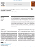 Cover page: An evaluation of the demand response potential of integrated dynamic window and HVAC systems