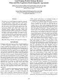 Cover page: Goal Framing Predicts Strategy Revision: When and Why Negotiators Reach Integrative Agreements