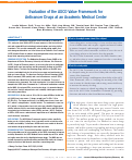 Cover page: Evaluation of the ASCO Value Framework for Anticancer Drugs at an Academic Medical Center.