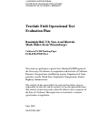 Cover page: Travinfo Field Operational Test Evaluation Plan