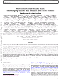 Cover page: Planck intermediate results