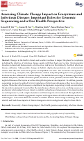 Cover page: Assessing Climate Change Impact on Ecosystems and Infectious Disease: Important Roles for Genomic Sequencing and a One Health Perspective