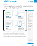 Cover page: Preparing glycomics data for robust statistical analysis with GlyCompareCT