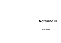 Cover page: Notturno III