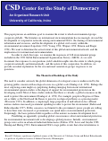 Cover page: Transnational Environmentalism: Do Environmental Groups Cooperate Globally?