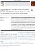 Cover page: Cluster randomized control trial promoting child self-regulation around energy-dense food