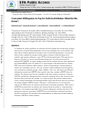 Cover page: Consumer Willingness to Pay for Vehicle Attributes: What Do We Know?