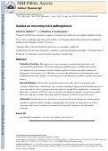 Cover page: Update on mucormycosis pathogenesis