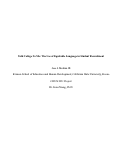 Cover page of Talk College To Me: The Use of Equitable Language in Student Recruitment