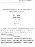 Cover page: Implications of Ethnic Identity Exploration and Ethnic Identity Affirmation and Belonging for Intergroup Attitudes Among Adolescents