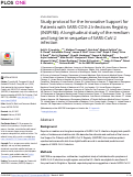 Cover page: Study protocol for the Innovative Support for Patients with SARS-COV-2 Infections Registry (INSPIRE): A longitudinal study of the medium and long-term sequelae of SARS-CoV-2 infection