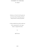 Cover page: Prediction of Credit Card Chargebacks in the Live Events Ticketing Industry Using Machine Learning Algorithms