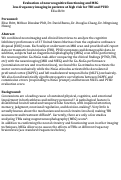 Cover page: Evaluation of neurocognitive functioning and MEG low-frequency imaging in patients at high risk for TBI and PTSD