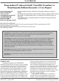 Cover page: Drug-induced Leukocytoclastic Vasculitis Secondary to Trimethoprim/Sulfamethoxazole: A Case Report