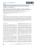 Cover page: Single-Cell Transcriptomic Profiling of Pluripotent Stem Cell-Derived SCGB3A2+ Airway Epithelium