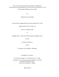 Cover page: Non-ergodic ground-motion models for California, Ground-motion embedment factors for the Seattle Region, and Global fault displacement model