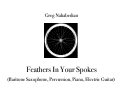 Cover page: Feathers In Your Spokes