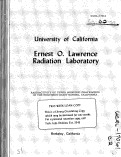 Cover page: RADIOACTIVITY OF UPPER MESOZOIC GRAYWACKES IN THE NORTHERN COAST RANGES, CALIFORNIA