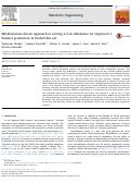 Cover page: Metabolomics-driven approach to solving a CoA imbalance for improved 1-butanol production in Escherichia coli.