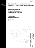 Cover page: The Crystallography of Fatigue Crack Initiation in Incoloy-908 and A-286 Steel